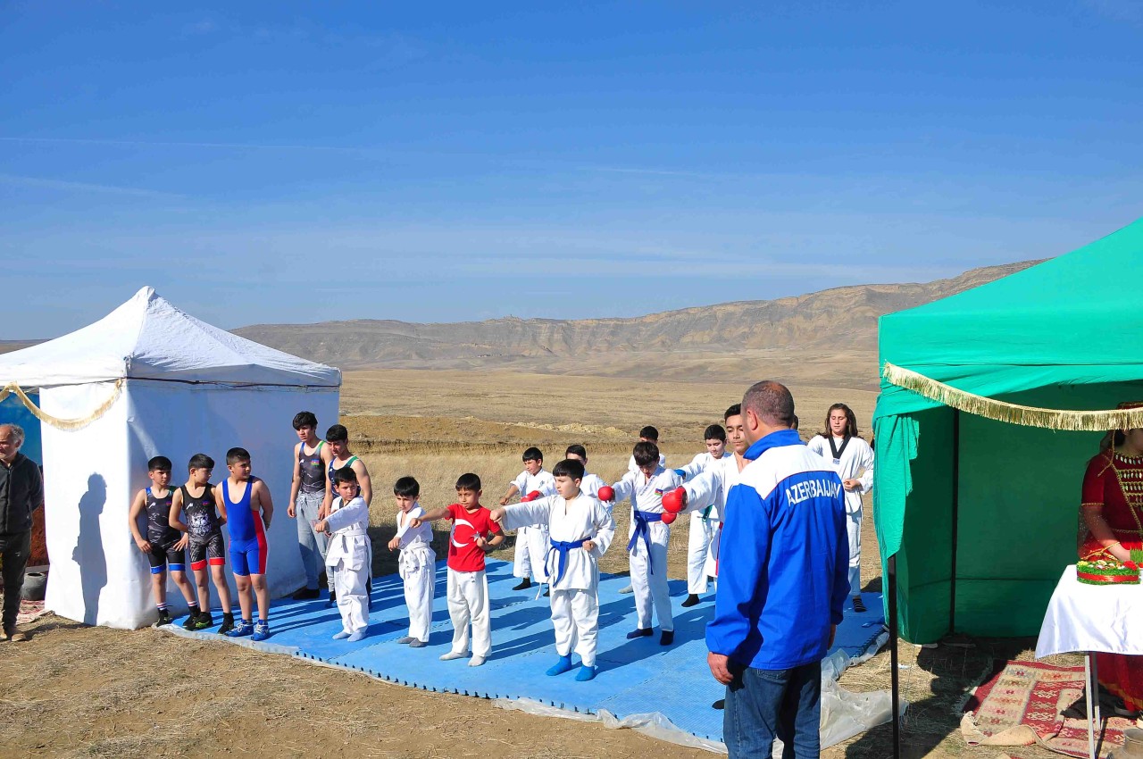 Ağstafada bayram tədbiri keçirilib - FOTOLAR